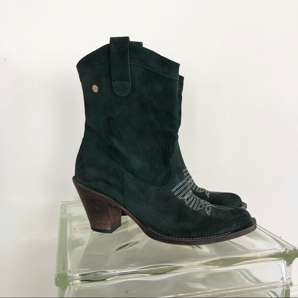 Isabella Lorusso ISLO agreement Suede cowboy boots - Picture 3 of 15